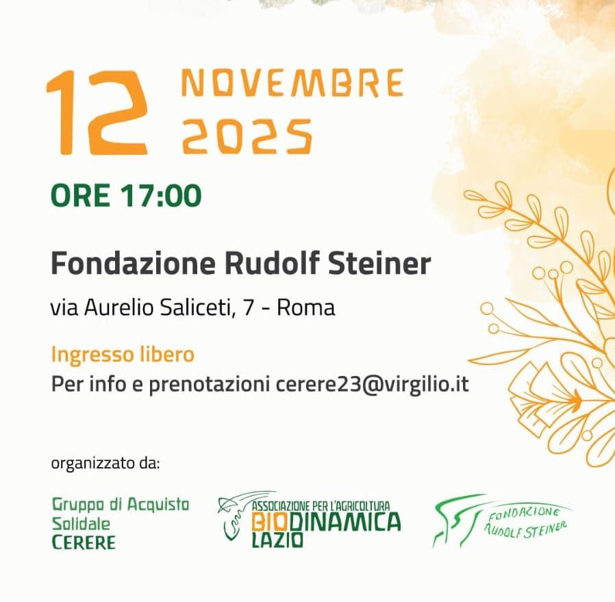 Conferenze di biodinamica