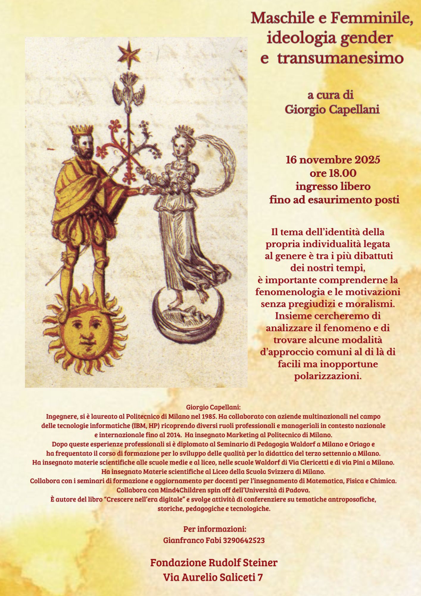 Maschile e femminile, ideologia gender e transumanesimo