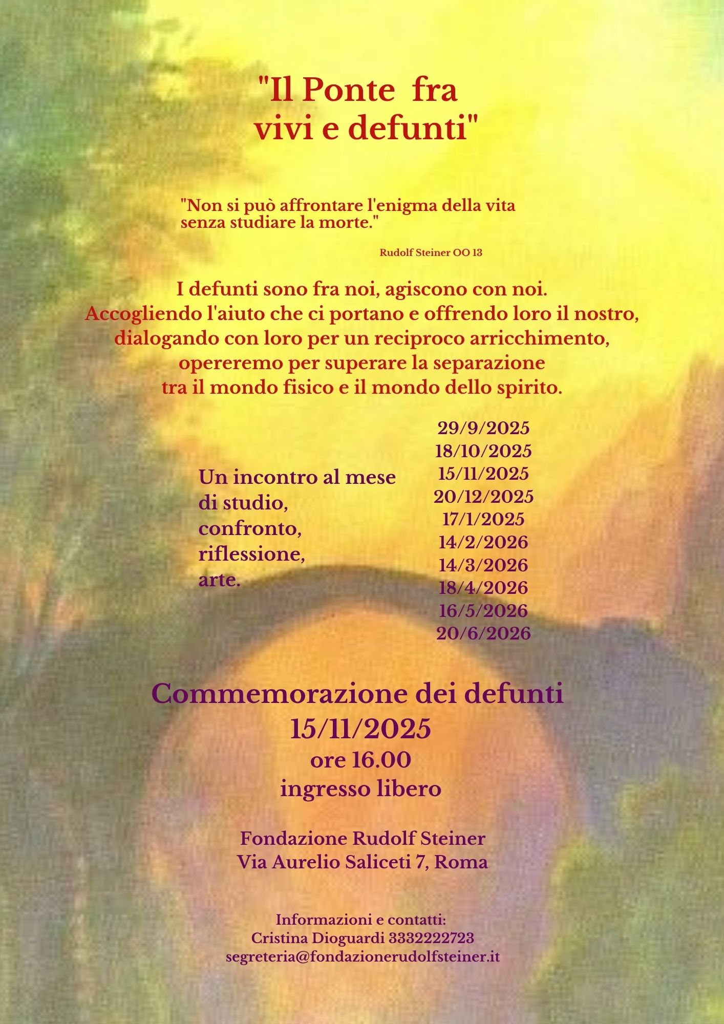 Il Ponte tra vivi e defunti