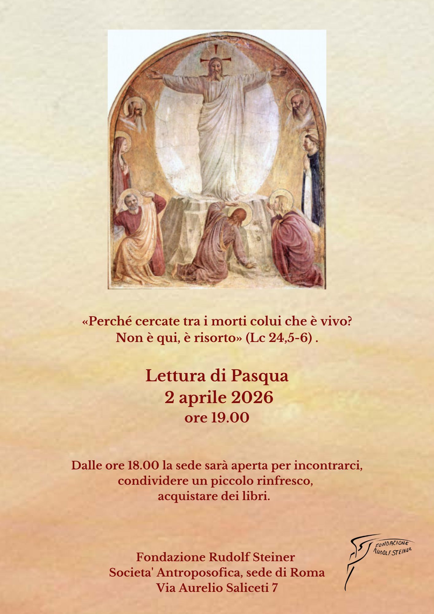 Lettura di Pasqua - 2 aprile 2026