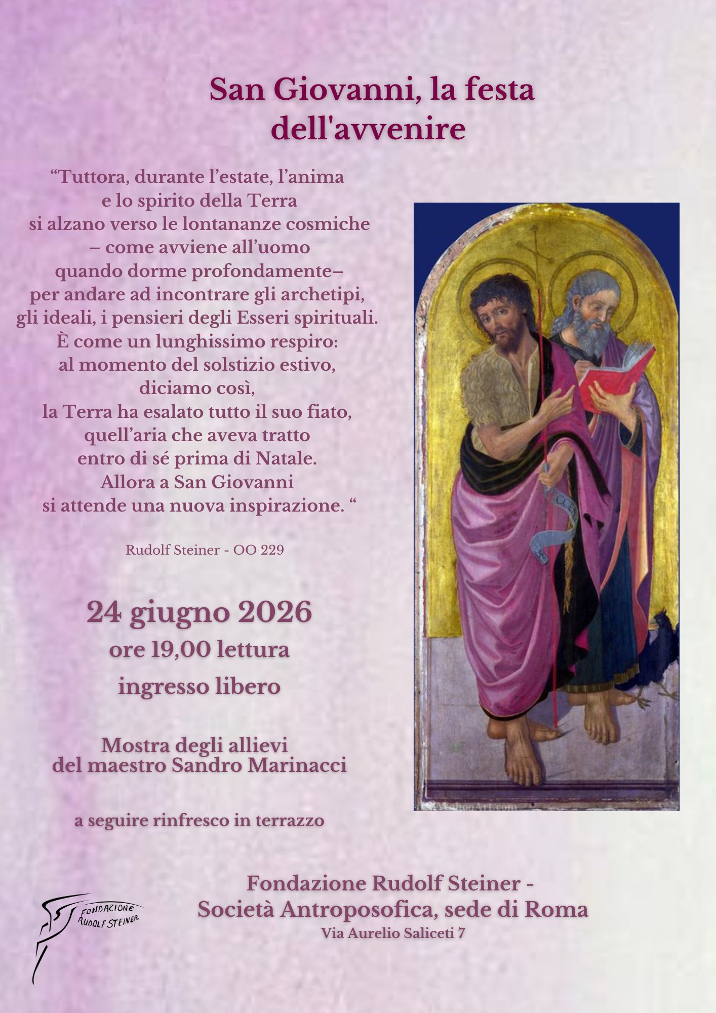 San Giovanni, la festa dell'avvenire